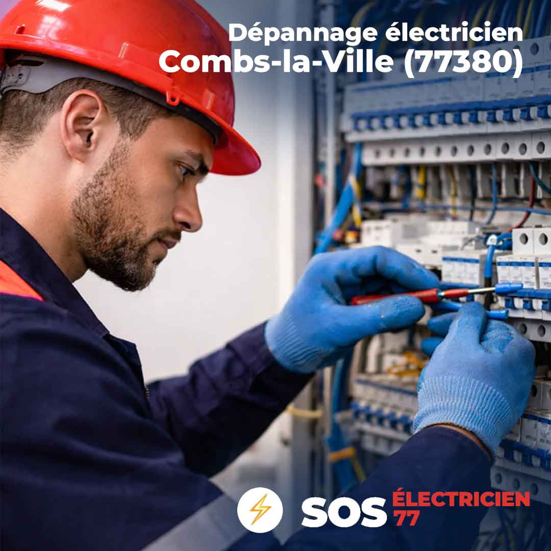 Électricien Combs-la-Ville (77380)